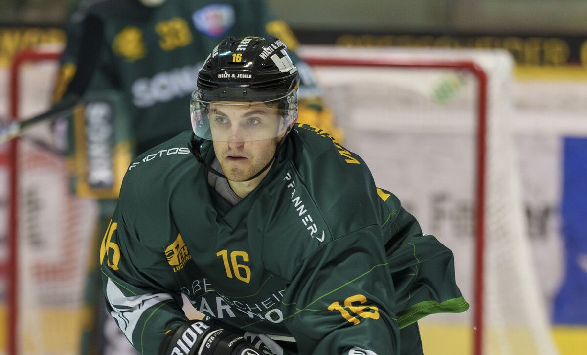 Robin Wüstner hofft auf Punkte gegen die Fassa Falcons.HC Merano Pircher