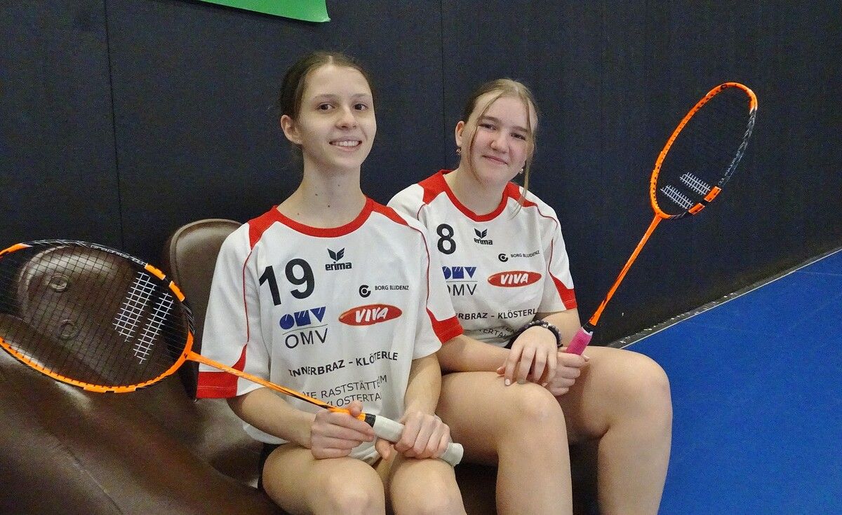 Sophie Müller und Julia Selehijevic vom BORG Bludenz waren zum ersten Mal dabei.