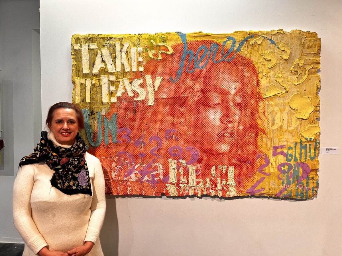 „Souls of color“ von Patrizia Casagranda ist bis zum 2. März in der Bregenzer Art Gallery zu sehen. VN/MARTE