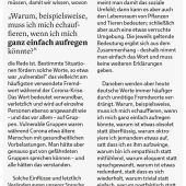 Aus der Seele gesprochen