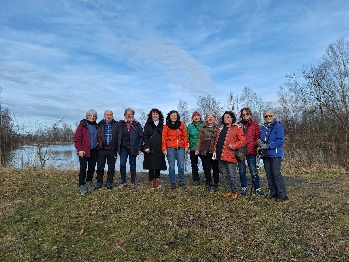 Vorarlberg 50plus startete mit einer gemütlichen Nachmittagswanderung am Alten Rhein in die Zwischensaison.50plus Hohenems