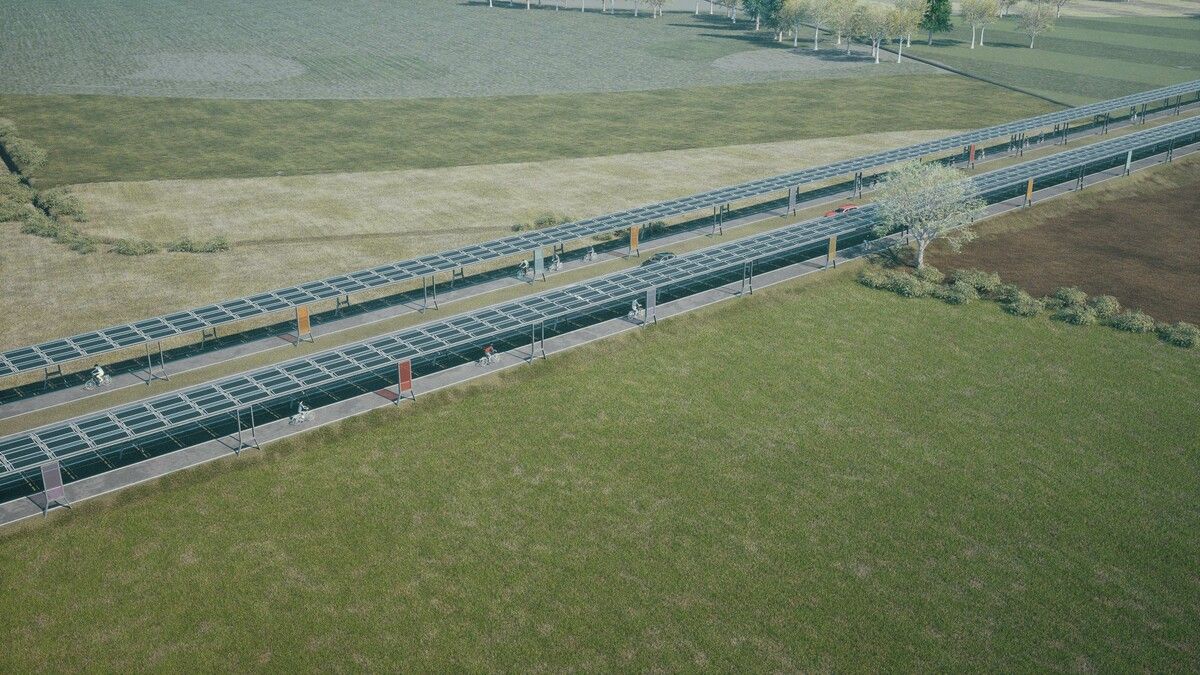 100 Laufmeter könnten in wenigen Tagen umgesetzt werden, sagen die Entwickler.