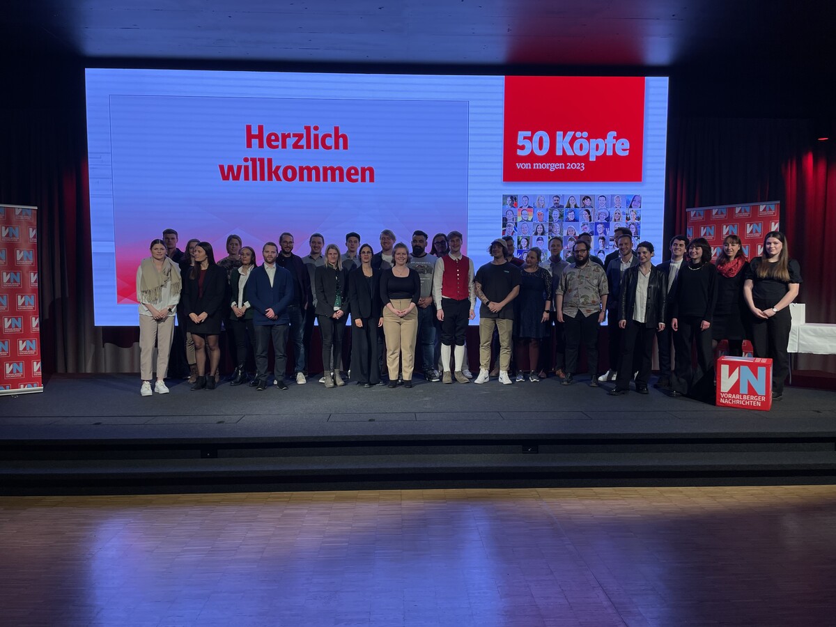 50 interessante, talentierte Menschen stellt die VN in den Mittelpunkt.