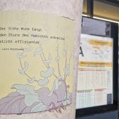 Haikus am Literaturbahnhof Feldkirch