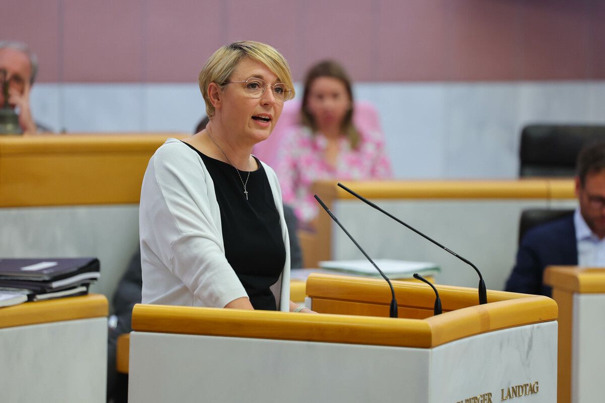 Andrea Kerbleder ist von dem Anmeldeformular mit der ominösen Frage ganz und gar nicht einverstanden.
VN/Hartinger