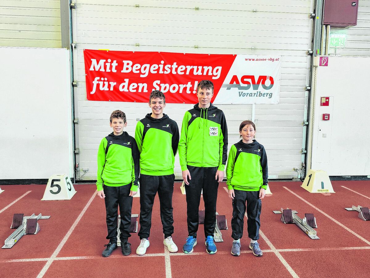 Ben, Alex, Samuel und Annika. TS Weiler