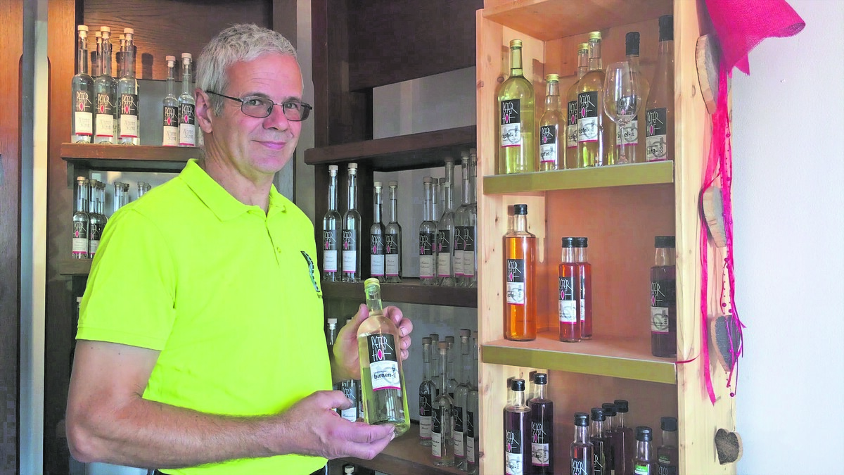 Bertram Nachbaur ist auch ausgebildeter Most-Sommelier.