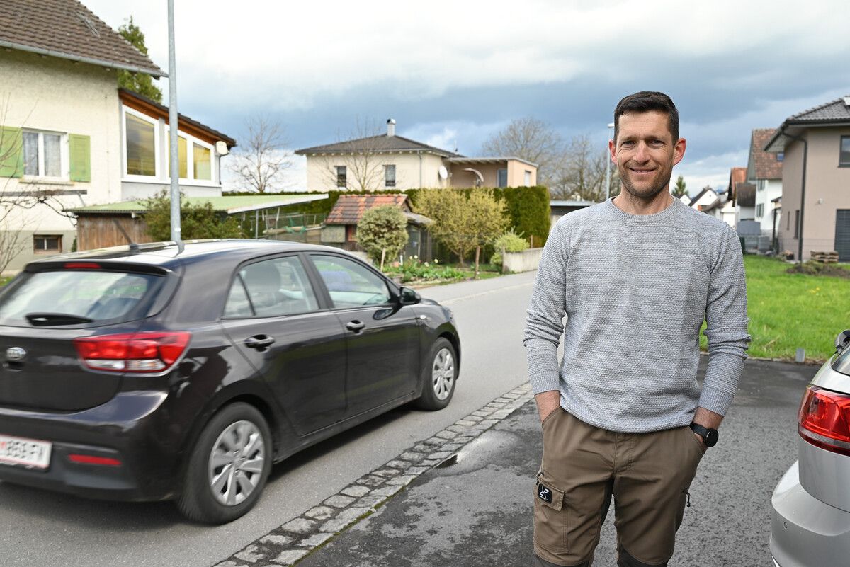Christian Riedmann ist Hagenmahd-Anrainer. Er fordert: „Neuerungen klar beschildern.“BVS