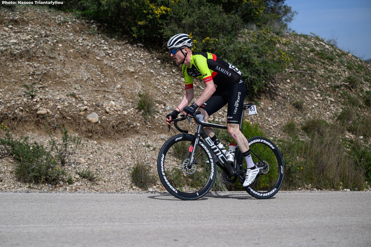 Colin Stüssi gilt als Anwärter auf den Gesamtsieg in Rhodos.Nassos Triantafyllou