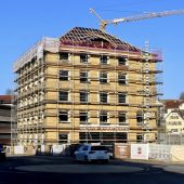 Egger Posthus wird „eingekleidet“