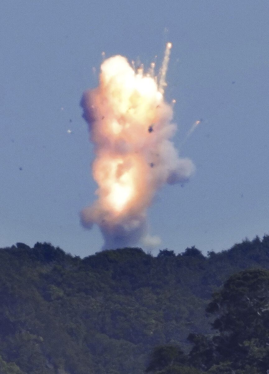 Der erste Raketenstart eines Privatunternehmens in Japan ist gescheitert.AP