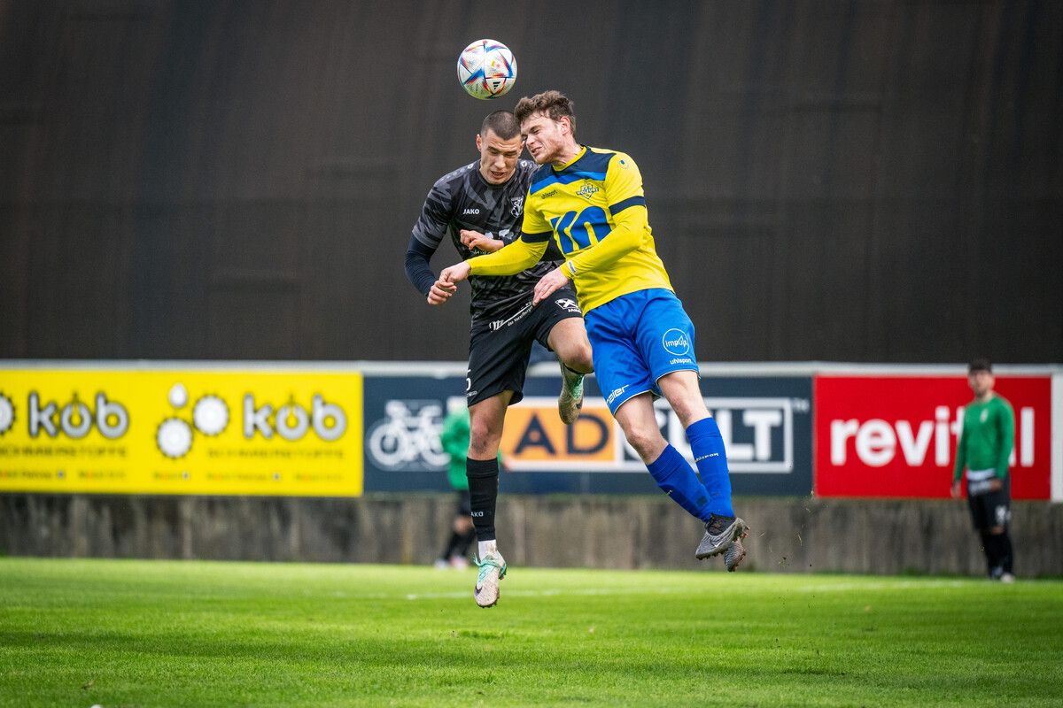 Der FC Wolfurt setzte sich im Derby gegen den Dornbirner SV durch.rhomberg