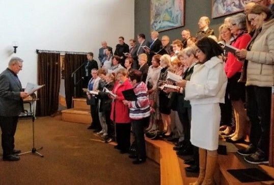 Der Liederhort wird die „Windhaager Messe“ in C-Dur singen.Liederhort Tosters
