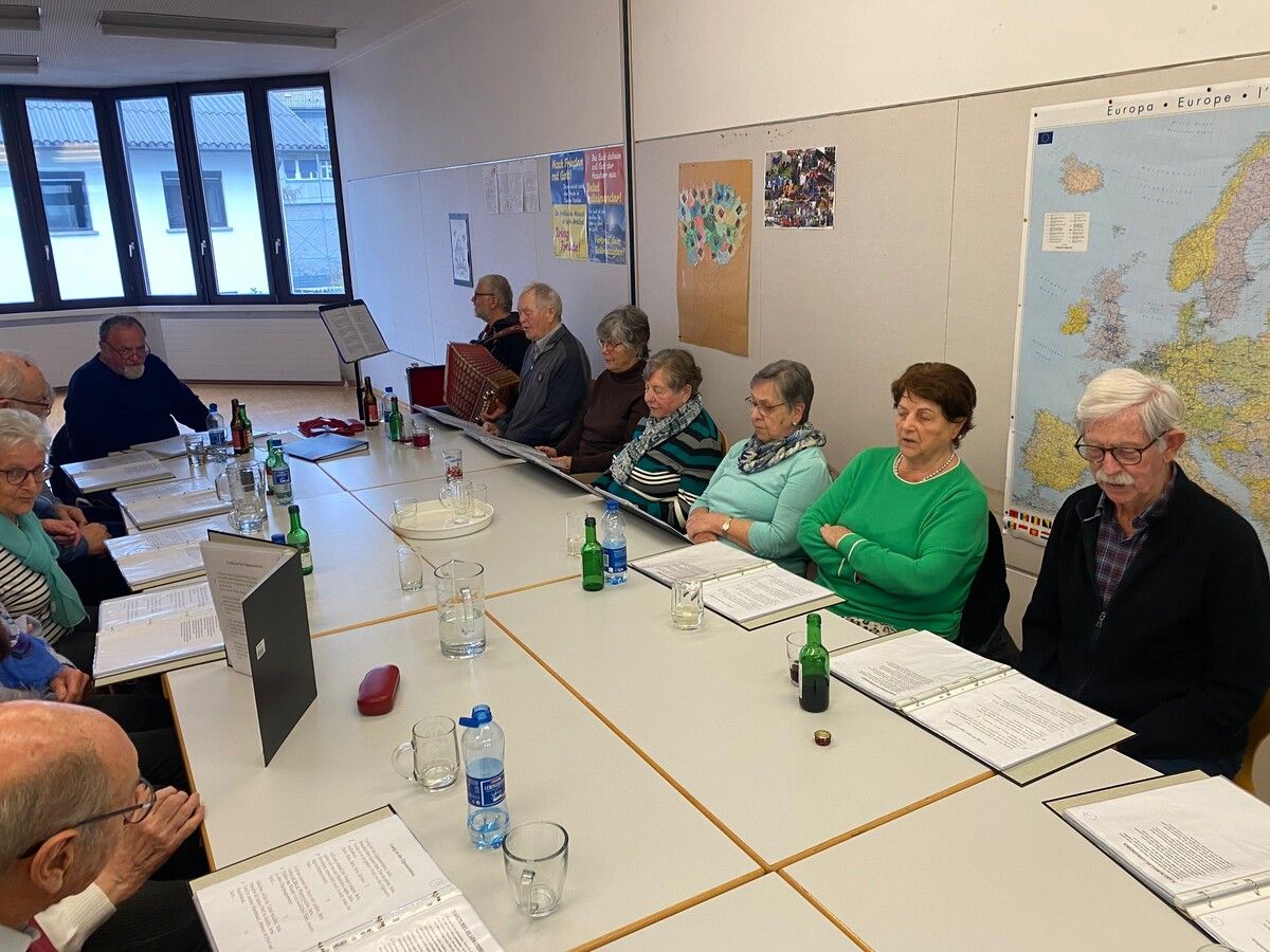 Der nächste Singnachmittag findet am 10. April statt.50Plus Götzis