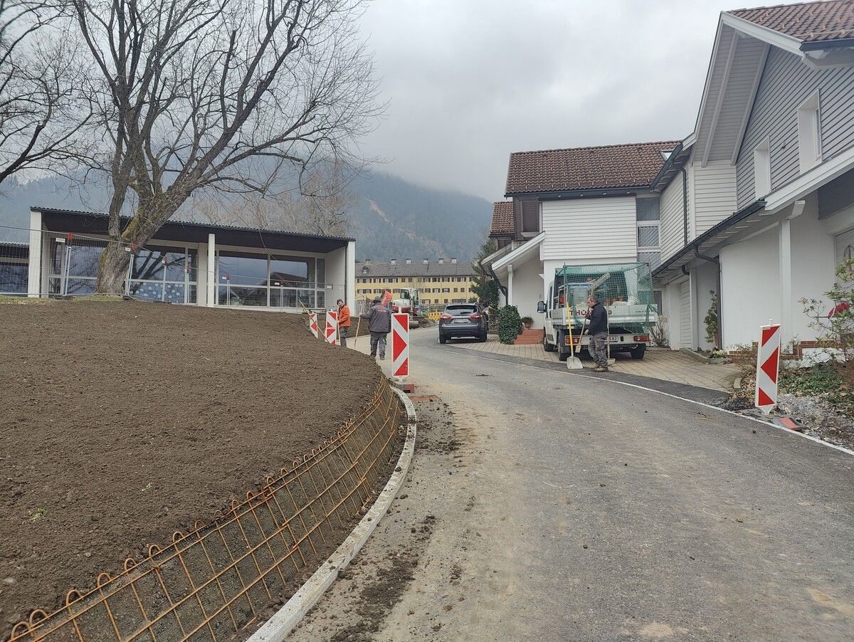 Der Verbindungsweg zwischen der Sonnenbergstraße und dem Obdorfweg wird großzügig ausgebaut.Stadt BLudenz