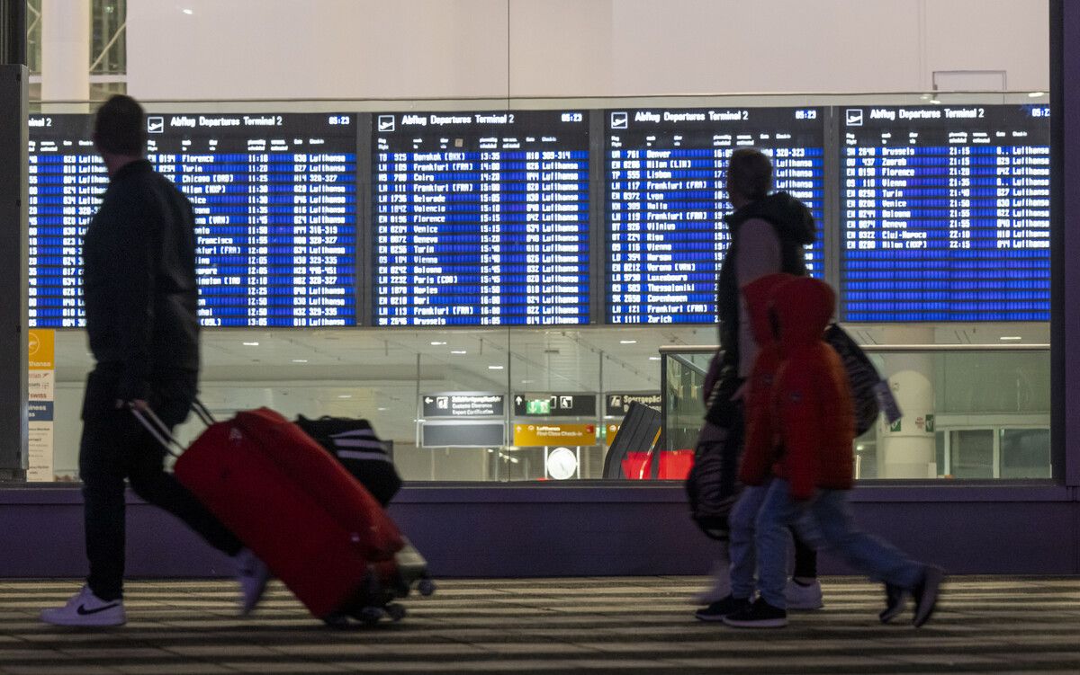 Deutschland im Dauerstreik: Jetzt streikt die Flughafen-Security. DPA