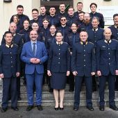 Lehrgangsabschluss an der Polizeischule in Feldkirch
