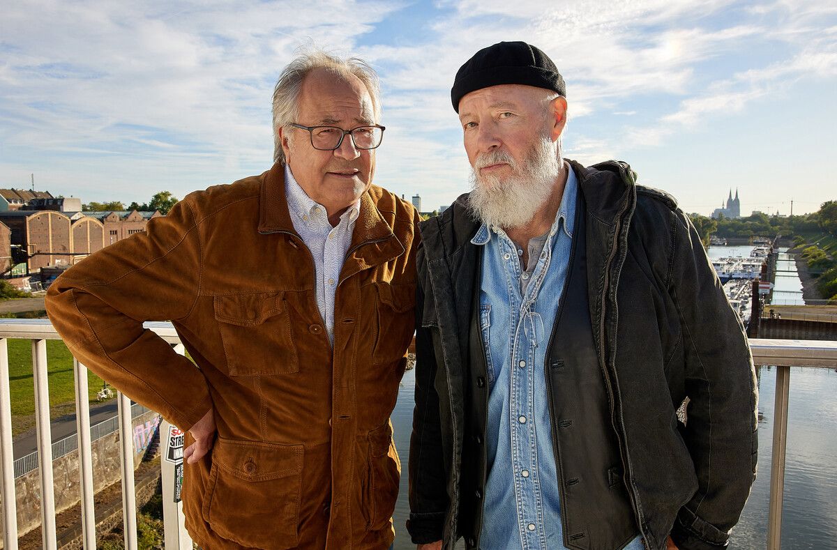 Die beliebte Krimiserie „Rentnercops“ mit Hartmut Volle und Bill Mockridge (r.) wird eingestellt. ARD/Kai Schulz