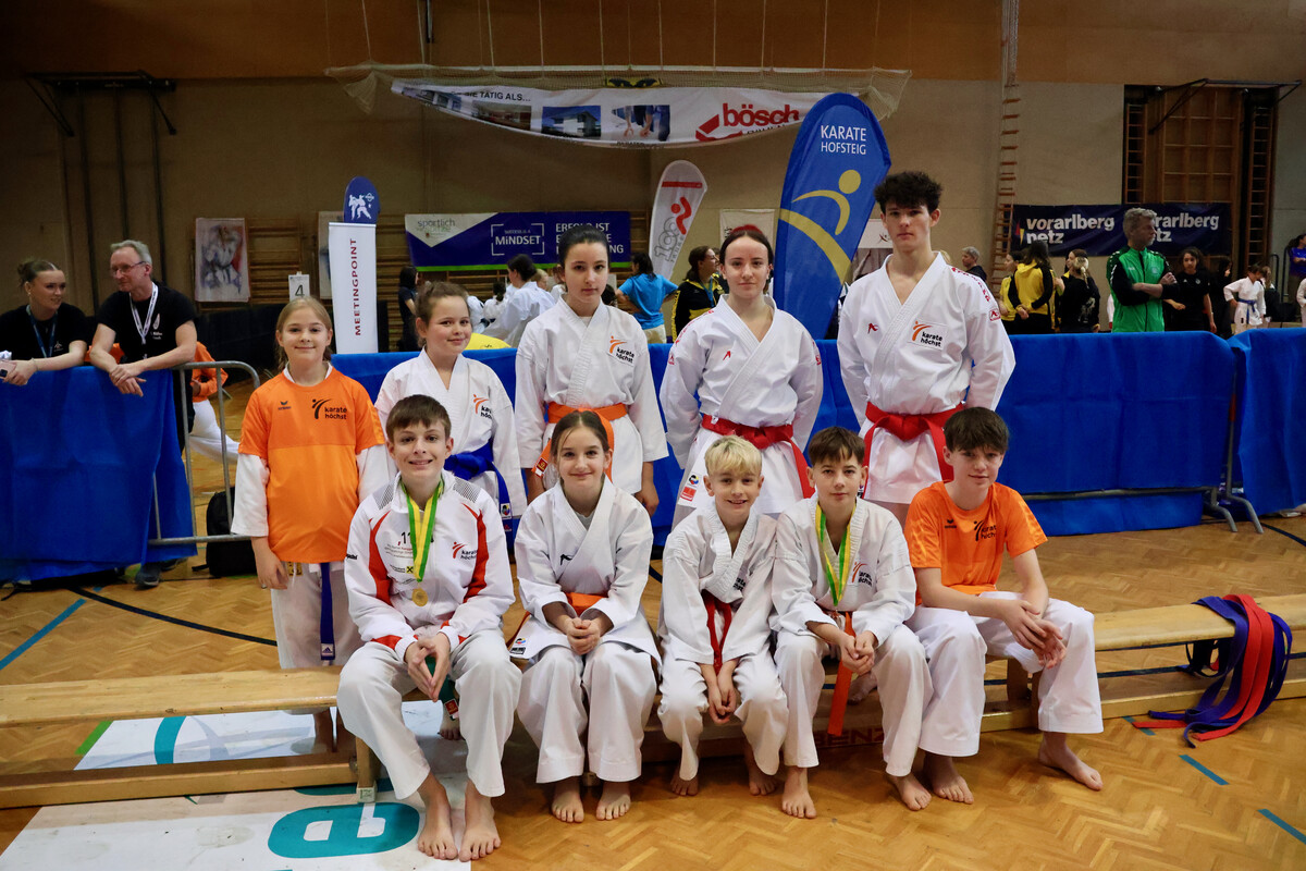 Die Höchster Karatekas zeigten Einsatz und Kampfgeist beim internationalen Lionscup.Karate Höchst