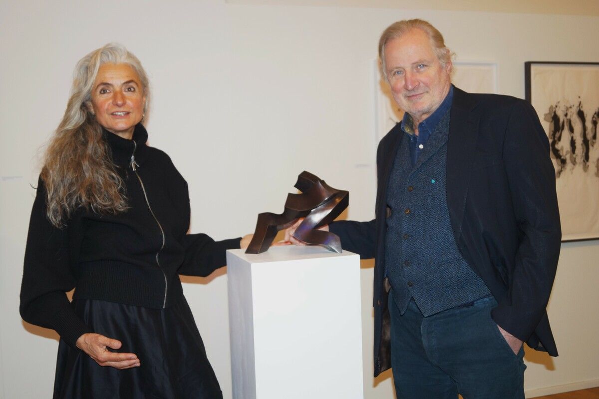 Die Künstler Nina Stoelting und Gábor Török sind glücklich verheiratet, im Atelier arbeitet jeder für sich. YAS (3)