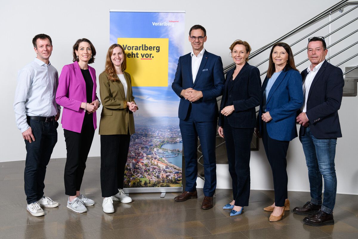 Die ÖVP legte sich in den Bezirken Bregenz und Dornbirn fest. eva sutter