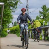 Radwegausbau im Land mit Geld aus der Schweiz