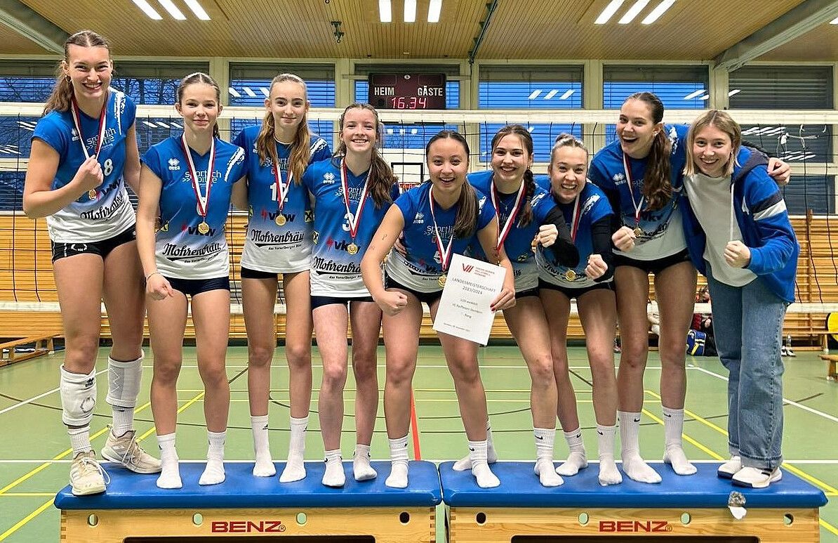 Die U20-Mannschaft des VC Dornbirn ist eine eingespielte Truppe und möchte am Wochenende bei der Staatsmeisterschaft glänzen.