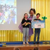 Schulkinder bastelten für CliniClowns