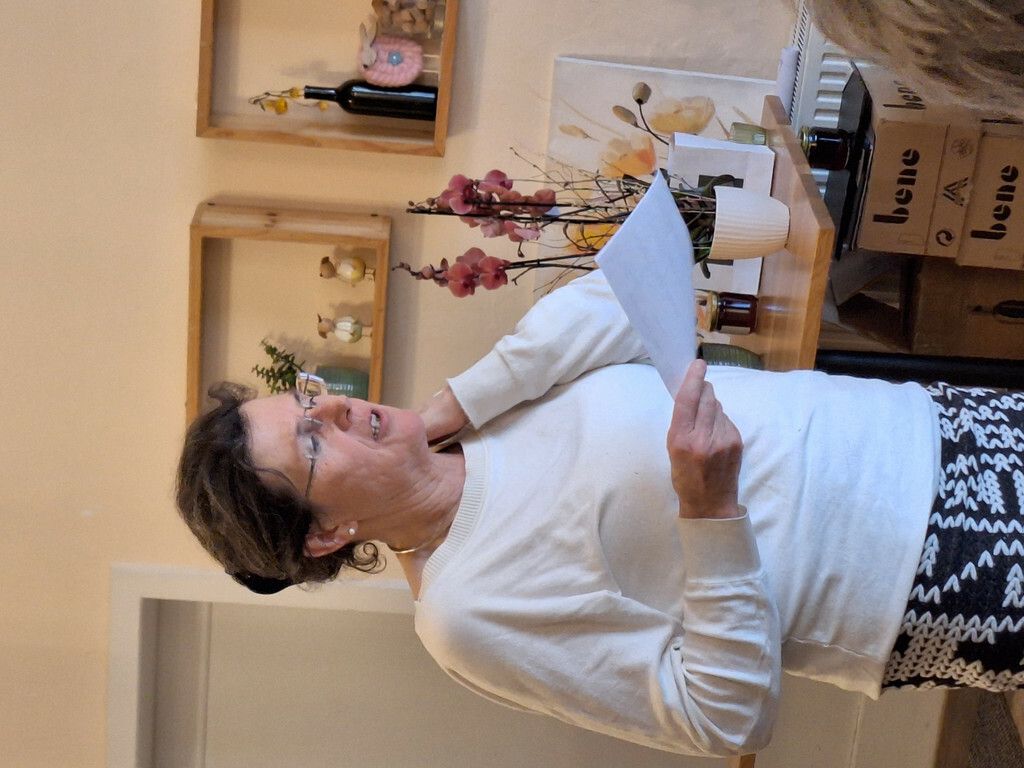 Eva Hagen, die Leiterin des Chores, lieferte einen kleinen Ausblick.
