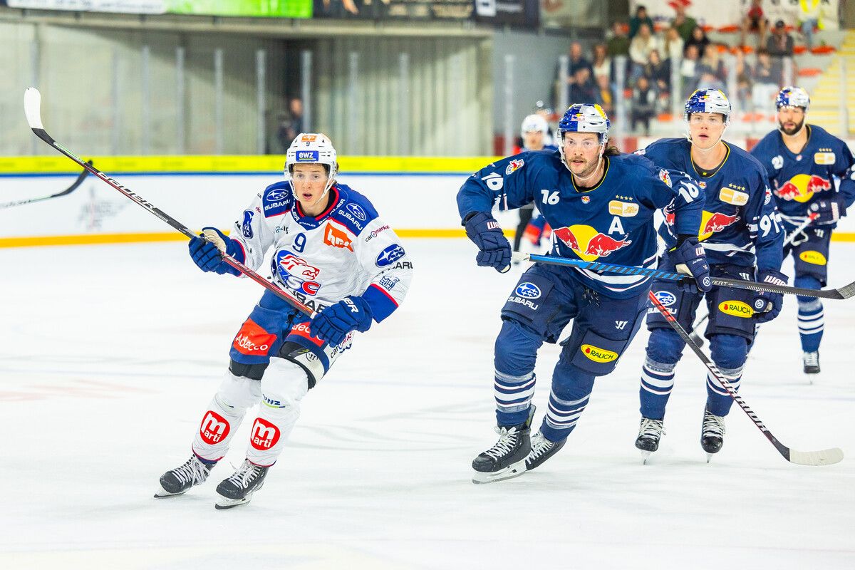 Vinzenz Rohrer wird die nächste Saison für ZSC Lions spielen.⇒GEPA