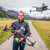 Dank Drohnen im Höhenflug