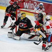 Nach hartem Kampf müssen sich die Pioneers dem KAC geschlagen geben. »C1