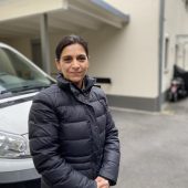 Gülcan Nurten eilte ihren Nachbarn in Fußach zu Hilfe. »A10