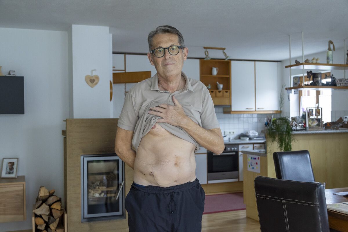 Nach fünf Jahren auf einer Warteliste wurde Klaus Islitzer vor zwei Wochen erfolgreich eine Niere transplantiert. VN/PAULITSCH
