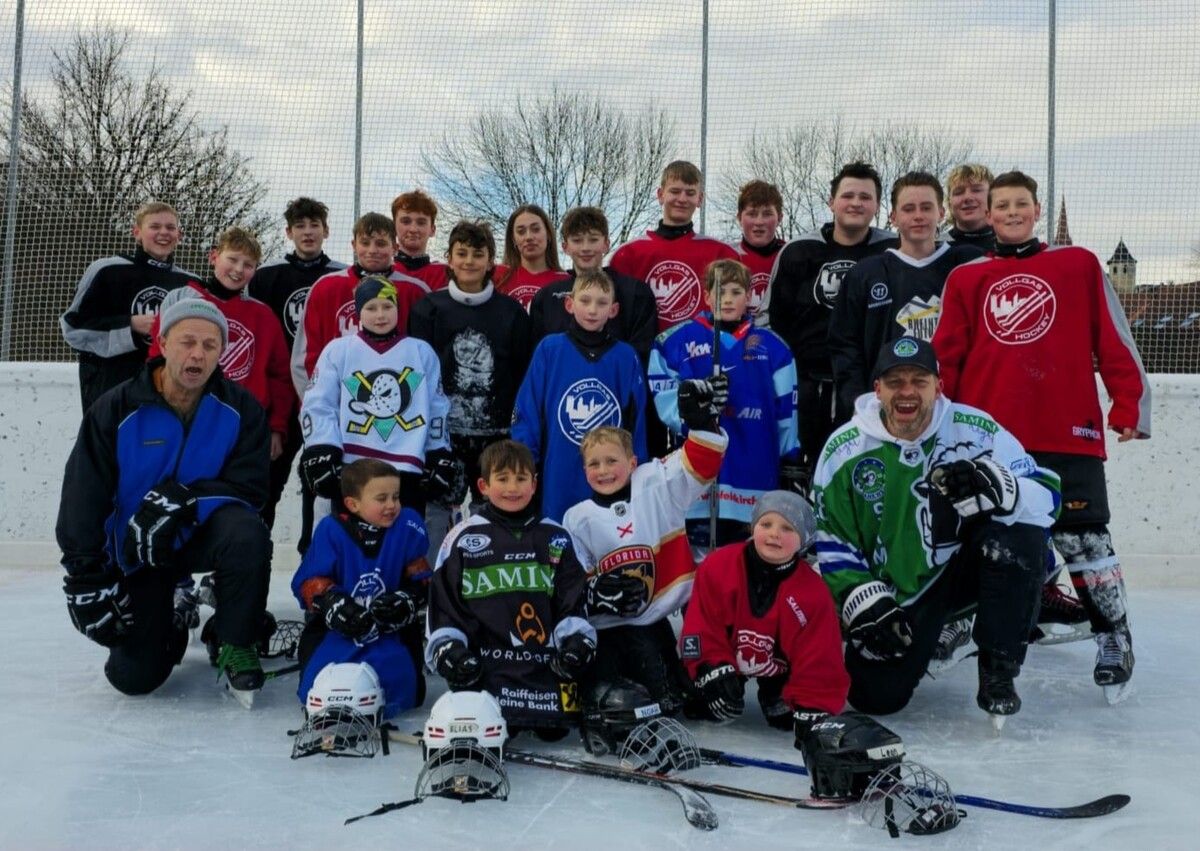 Für die Youngsters des HC Rankweil ging die Eiszeit zu Ende. Michael Mäser