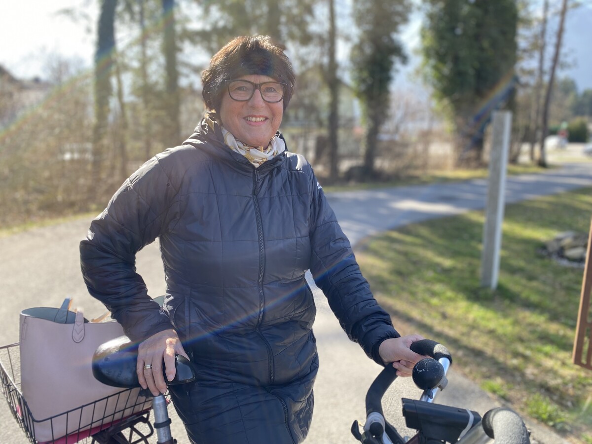 Für Silvia Vinzenz ist die Straßensituation kritisch. VN/RAUCH