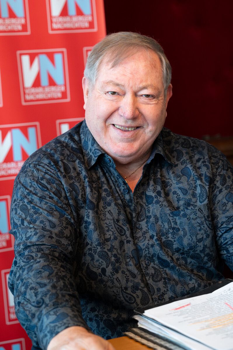 Helmut Leite ist der erste Ehrenbürger von Schwarzach. VN/Serra