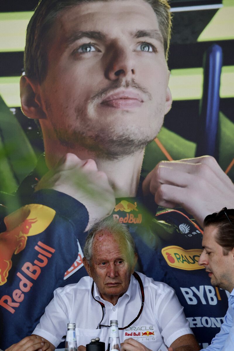 Helmut Marko hat Rückendeckung von Max Verstappen.Reuters