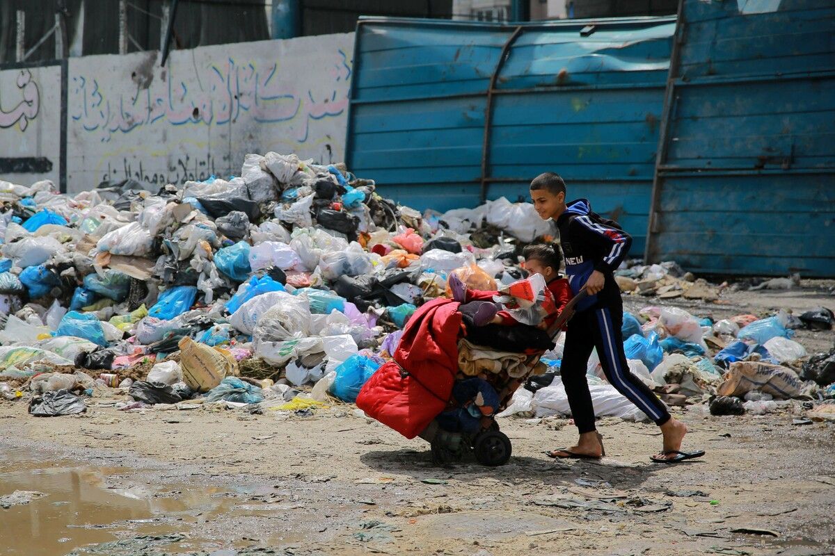 Im Gazastreifen herrscht eine Hungersnot, entschied der UN-Gerichtshof. AFP