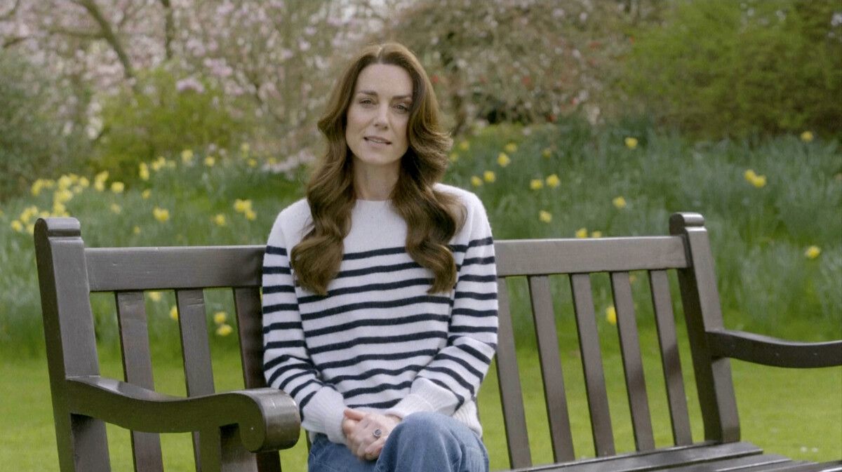 Kate wandte sich am Freitag in einem Video an die Öffentlichkeit. AP