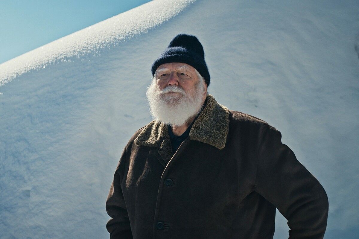 Künstler James Turrell zu Besuch im Skyspace Lech.Marvin Heine, Lech Zürs Tourismus (2)