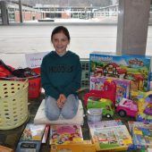 Kinderflohmarkt in Nüziders von Kindern für Kinder