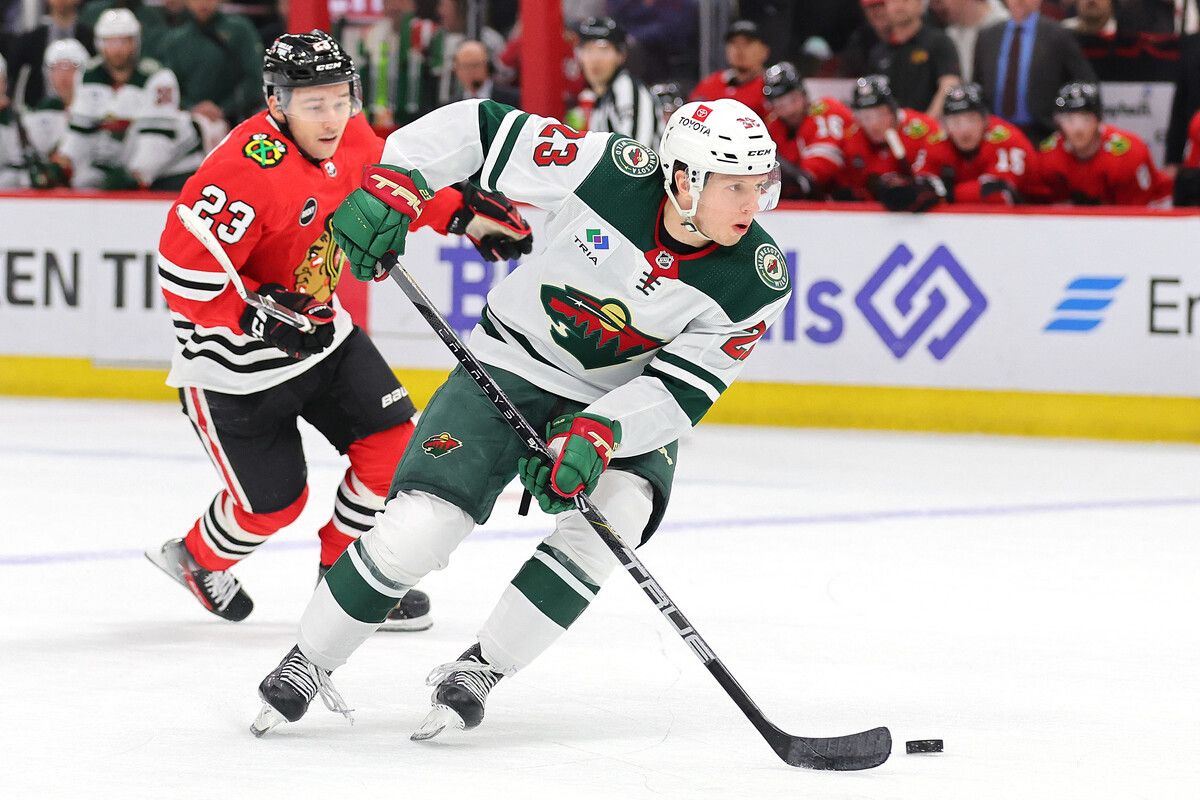 Marco Rossi übernimmt bei den Minnesota Wild viel Verantwortung.