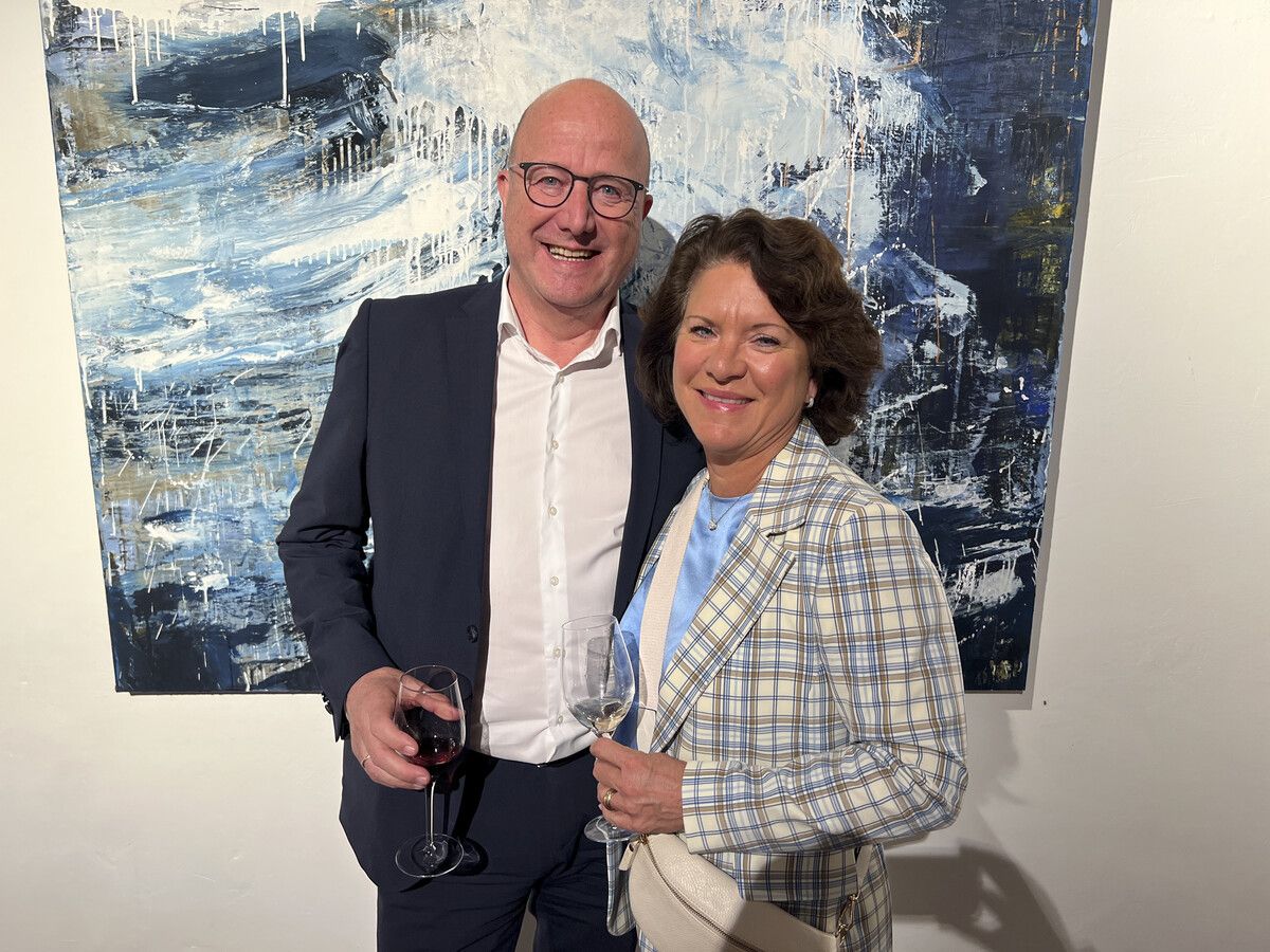 Mit dabei: Claudia und Wolfgang Zehetner.