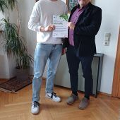 Vincent Müller erfolgreich im Football