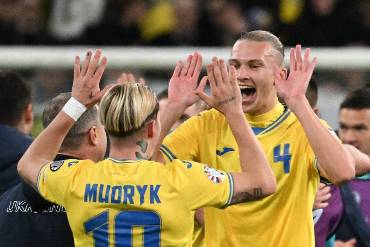 Mykhaylo Mudryk und Maksym Talovierov freuen sich über die erneute Teilnahme an der Europameisterschaft.apa