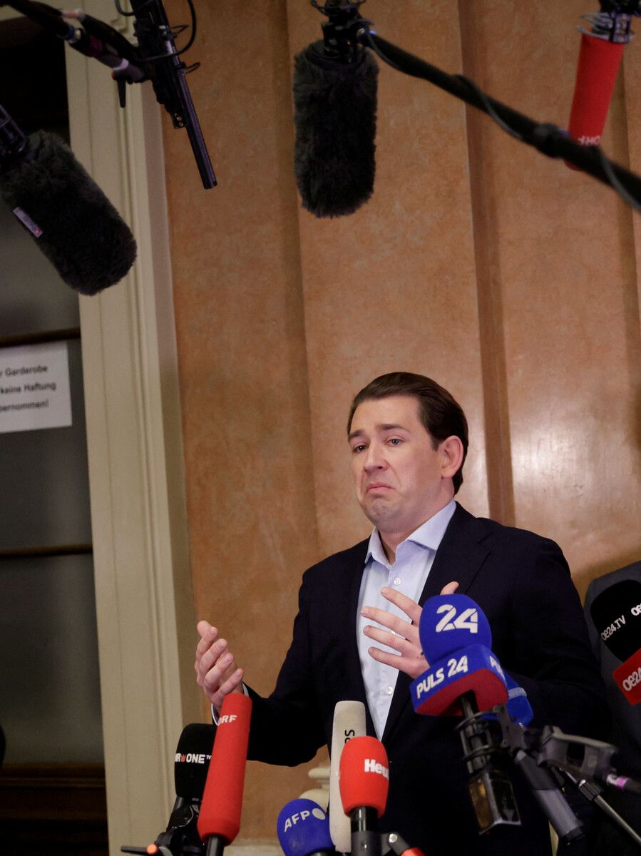 Noch gibt es keinen schriftlichen Schuldspruch für Sebastian Kurz.REUTERS