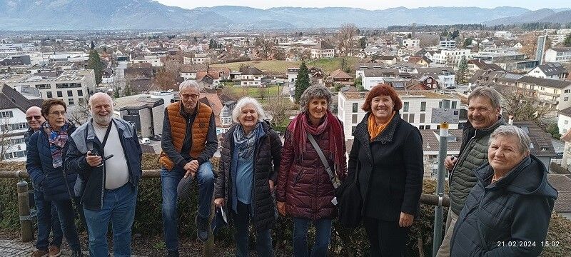 PÖffis auf Entdeckungstour auf der Schattenburg.PVÖ Öffis