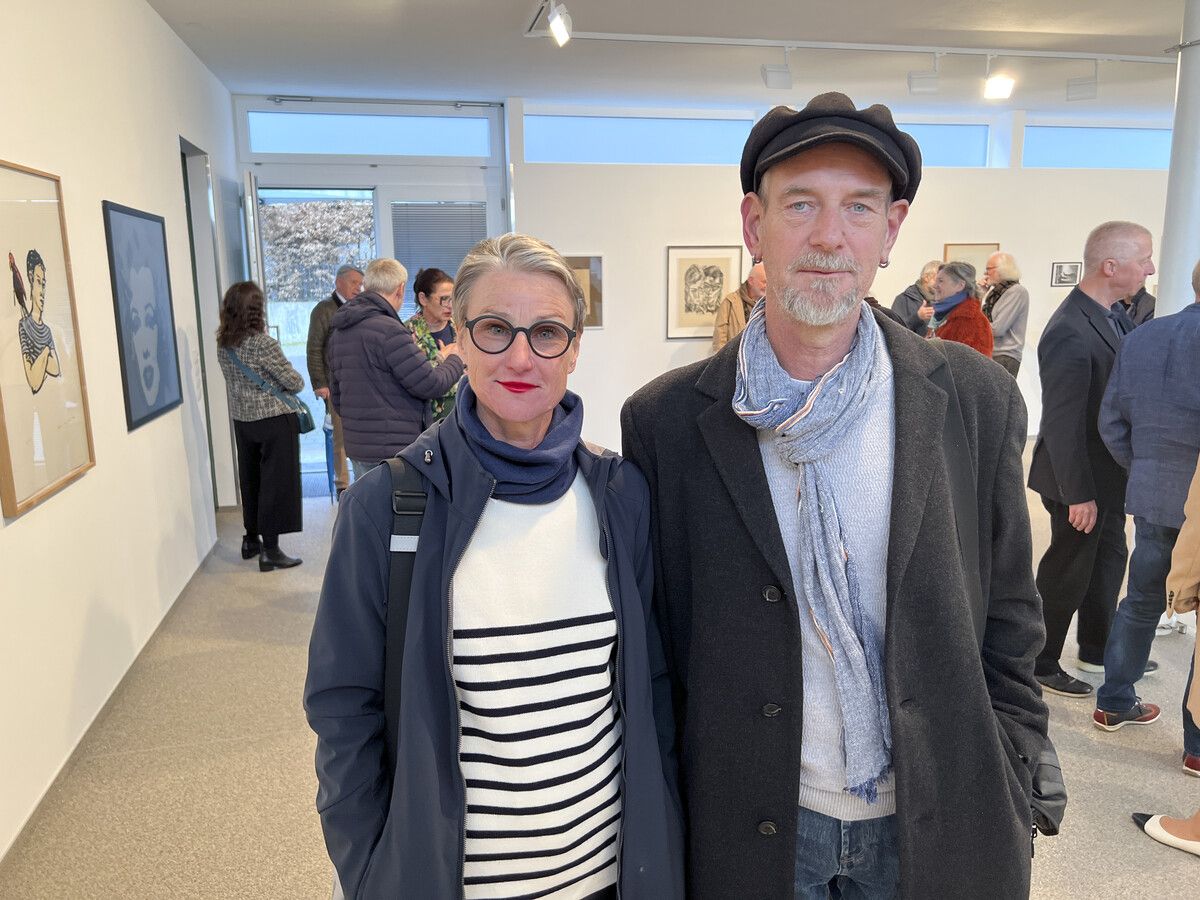 Sabine Morgenstern kam mit Uwe Spindler ins QuadrArt.
