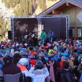 Rockiges Finale eines perfekten Skitags
